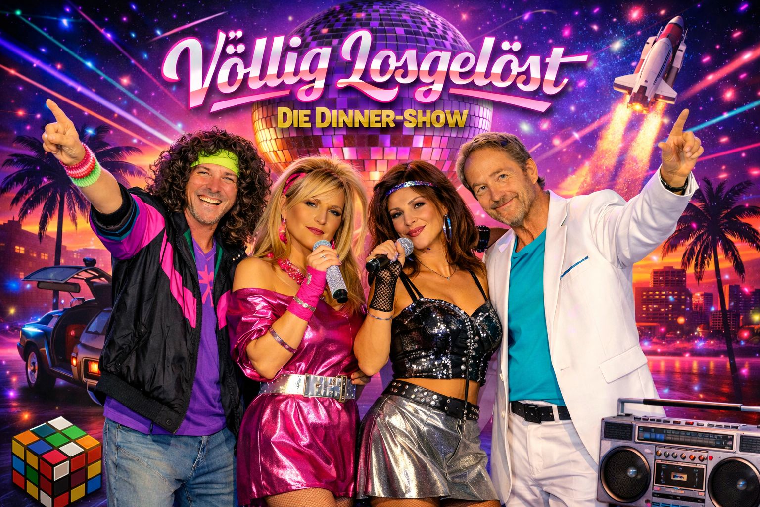Das perfekte 80er Show Dinner